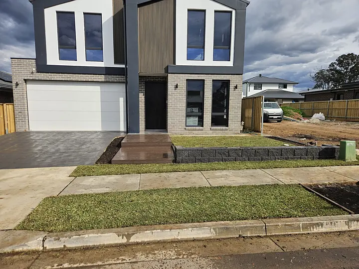After: finished frontage